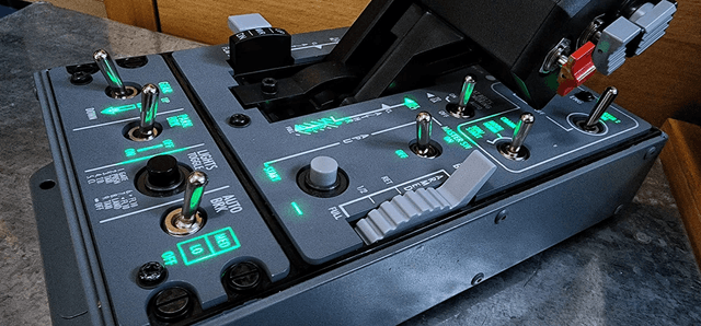 HOTAS Warthog Custom Faceplate