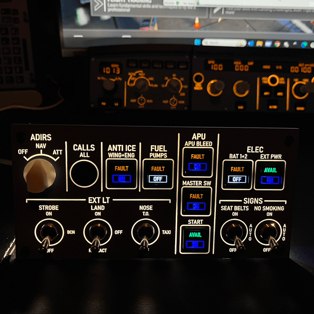 A320 Mini Overhead