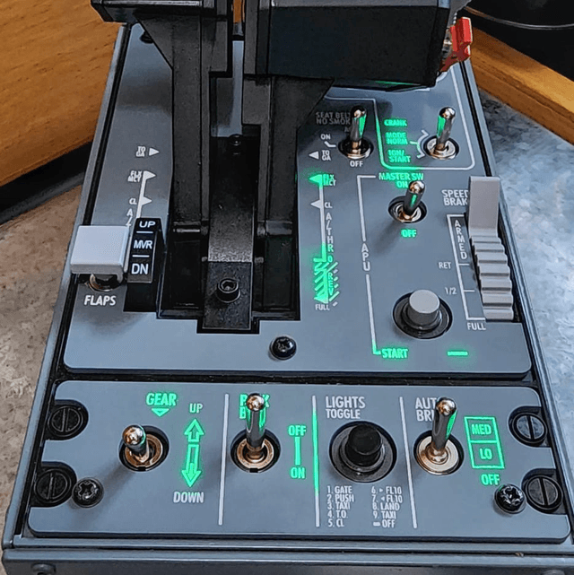 HOTAS Warthog Custom Faceplate